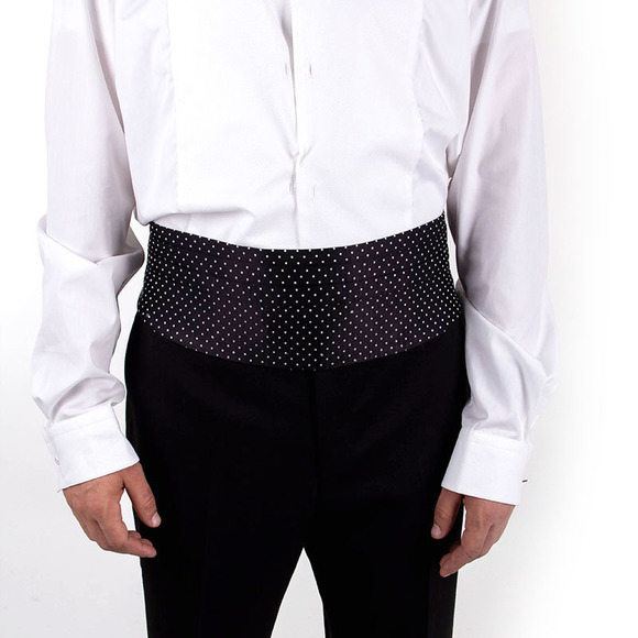 TINO COSMA BLACK & WHITE LEATHER GLOVES | MENS SIZE 100CM - Picture 1 of 3